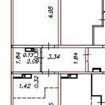 Продается 1-комнатная квартира, 43,3 м²