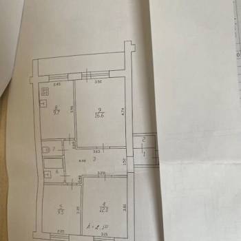 Продается 3-х комнатная квартира, 66 м²