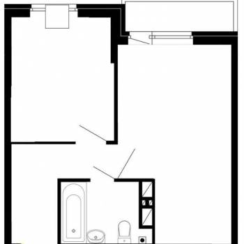 Сдается 1-комнатная квартира, 37,8 м²