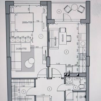 Продается 1-комнатная квартира, 48,4 м²