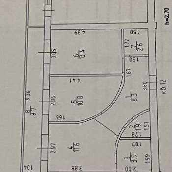 Продается 2-х комнатная квартира, 52 м²