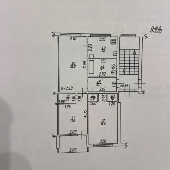 Продается 3-х комнатная квартира, 70 м²