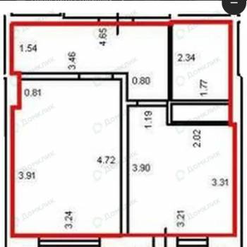 Сдается 1-комнатная квартира, 38,7 м²