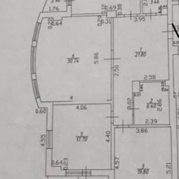 Продается 3-х комнатная квартира, 121 м²