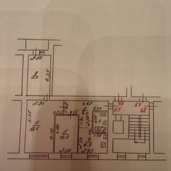 Продается 3-х комнатная квартира, 56,4 м²