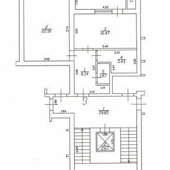 Продается 1-комнатная квартира, 54,6 м²