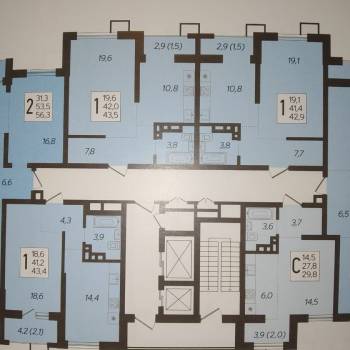 Продается 1-комнатная квартира, 45 м²