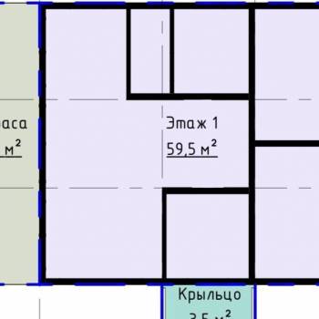 Продается Дом, 80 м²