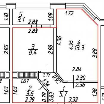 Продается 1-комнатная квартира, 31 м²