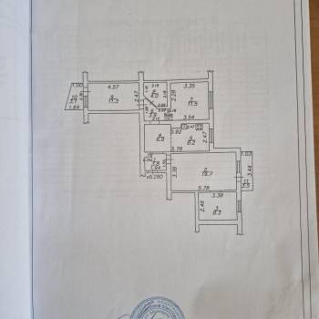 Продается Многокомнатная квартира, 77,6 м²