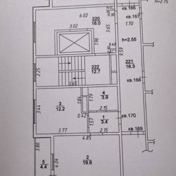 Продается 1-комнатная квартира, 39,1 м²