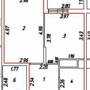 Продается 1-комнатная квартира, 35 м²