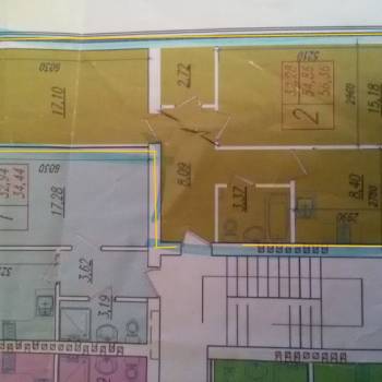 Продается 2-х комнатная квартира, 55,3 м²