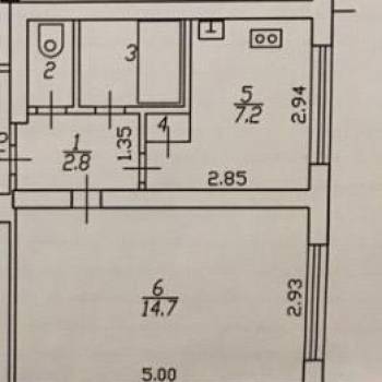 Продается 1-комнатная квартира, 28,6 м²