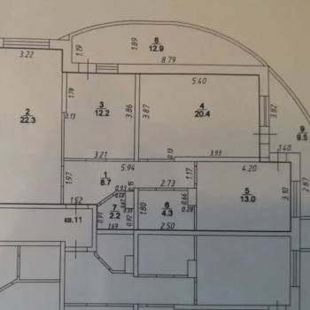 Продается 3-х комнатная квартира, 83,1 м²