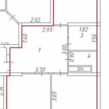 Продается 2-х комнатная квартира, 60,8 м²