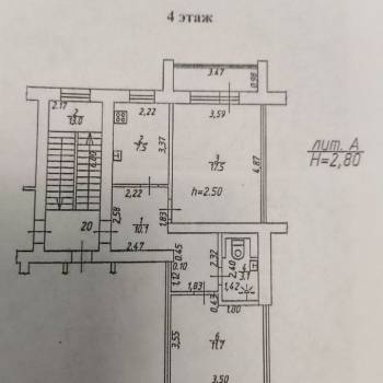 Сдается 2-х комнатная квартира, 49,9 м²