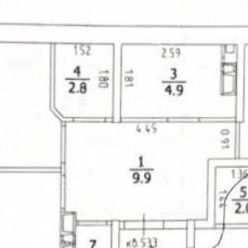 Продается 2-х комнатная квартира, 64,7 м²