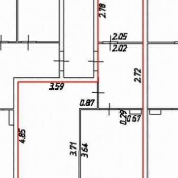 Сдается 1-комнатная квартира, 35,3 м²