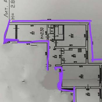 Продается Многокомнатная квартира, 77,7 м²