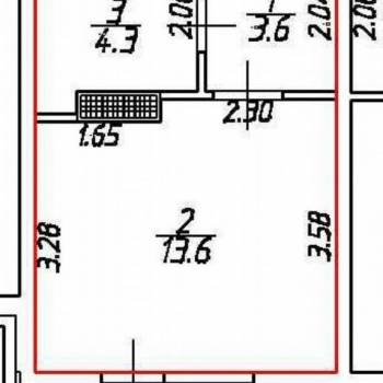 Продается 1-комнатная квартира, 21,5 м²