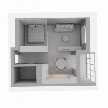 Продается 1-комнатная квартира, 38,3 м²
