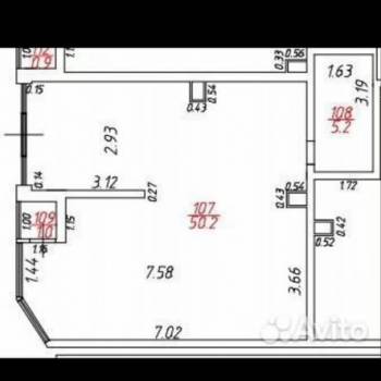 Сдается Нежилое помещение, 56 м²