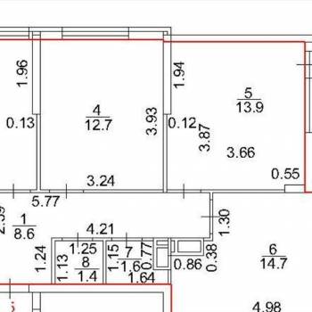 Продается 3-х комнатная квартира, 72,9 м²