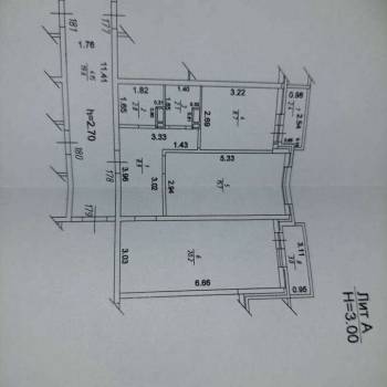Продается 2-х комнатная квартира, 60 м²