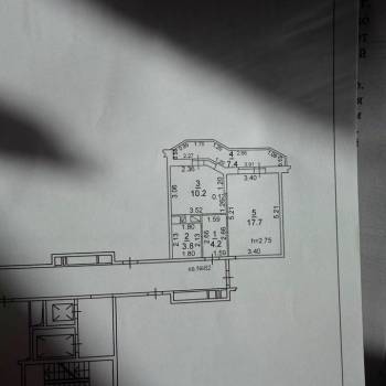 Продается 1-комнатная квартира, 35,9 м²