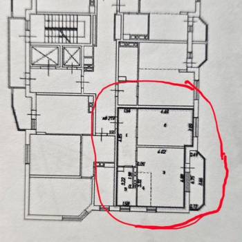 Продается 1-комнатная квартира, 46 м²