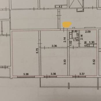 Продается 2-х комнатная квартира, 56,4 м²