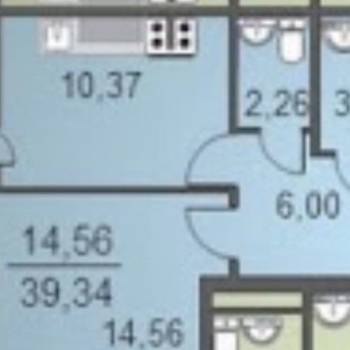 Сдается 1-комнатная квартира, 42 м²