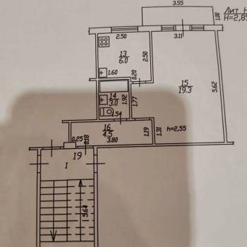Продается 1-комнатная квартира, 34 м²