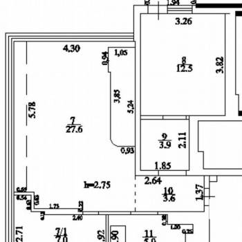 Продается Многокомнатная квартира, 113 м²