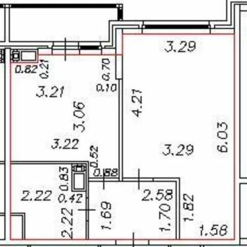 Продается 2-х комнатная квартира, 38 м²