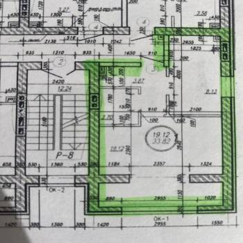 Продается 1-комнатная квартира, 33,8 м²
