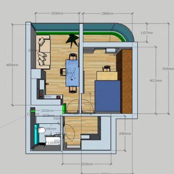 Продается 1-комнатная квартира, 35 м²