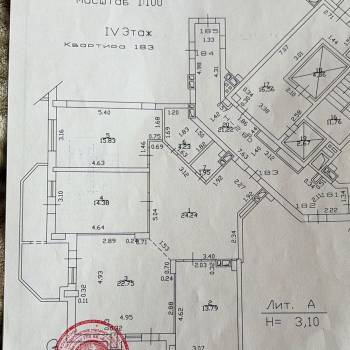 Сдается Многокомнатная квартира, 97,2 м²