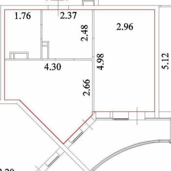 Продается 1-комнатная квартира, 30 м²