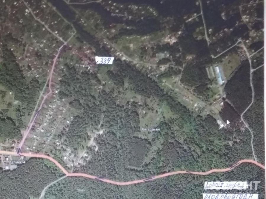 Продам участок, п. Овинный, СНТ Ветеран-9