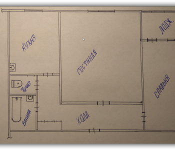 Сдается 2-х комнатная квартира, 54 м²