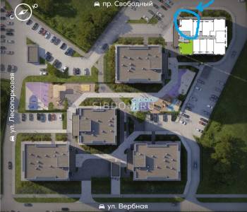 Продается 3-х комнатная квартира, 59 м²