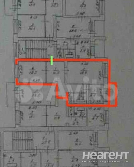 Продается 2-х комнатная квартира, 63,1 м²