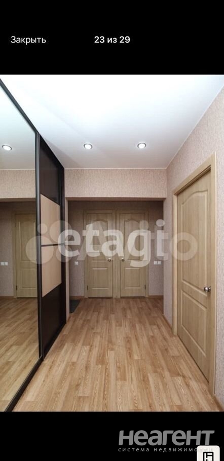 Продается 2-х комнатная квартира, 59,6 м²