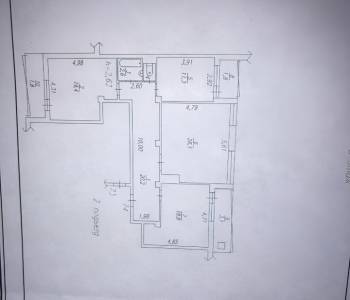 Продается 3-х комнатная квартира, 106,1 м²