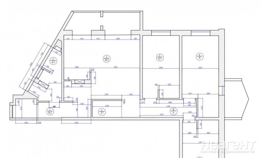 Продается Многокомнатная квартира, 99,6 м²