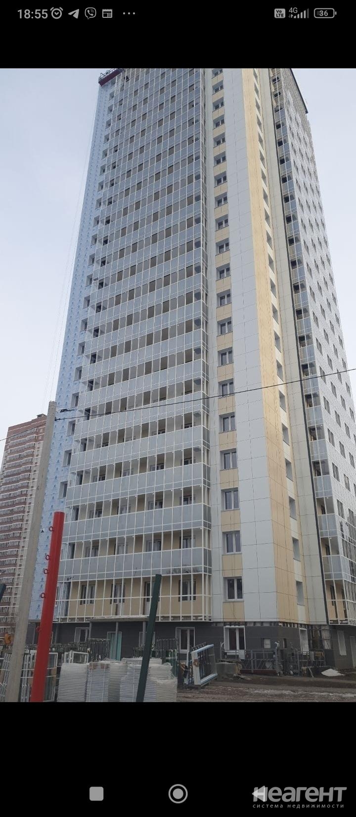 Продается 1-комнатная квартира, 47 м²