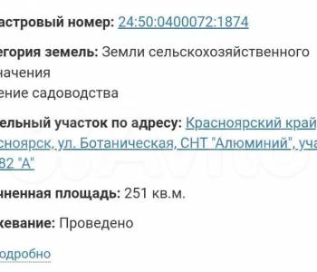 Продается Участок, 250 м²