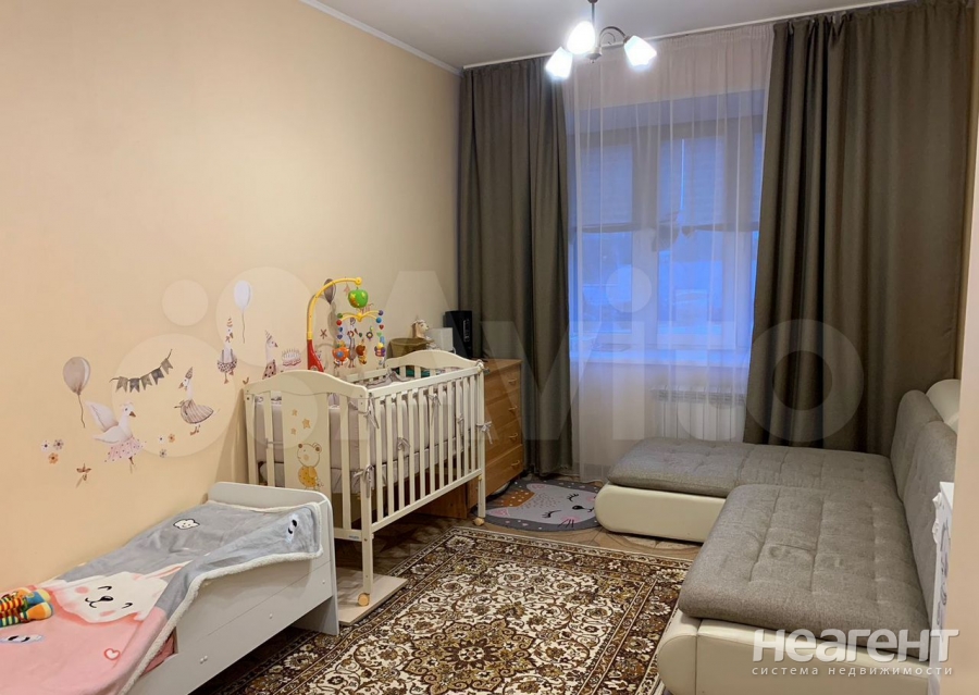 Продается 2-х комнатная квартира, 58,3 м²